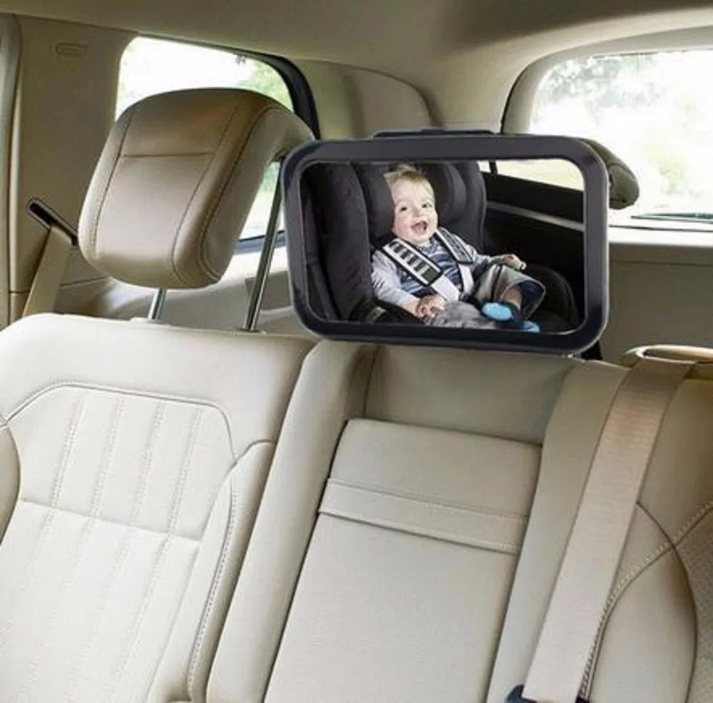 Rétroviseur de siège arrière de voiture pour enfants.