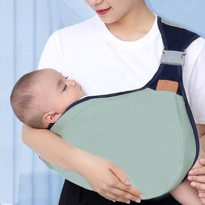 Echarpe de portage bébé qui dort