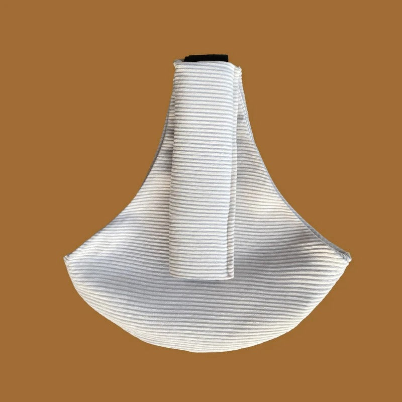 Echarpe de portage blanc ergonomique