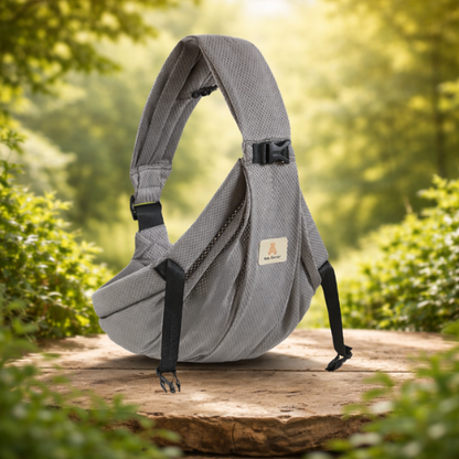 Echarpe de portage grise confort primium