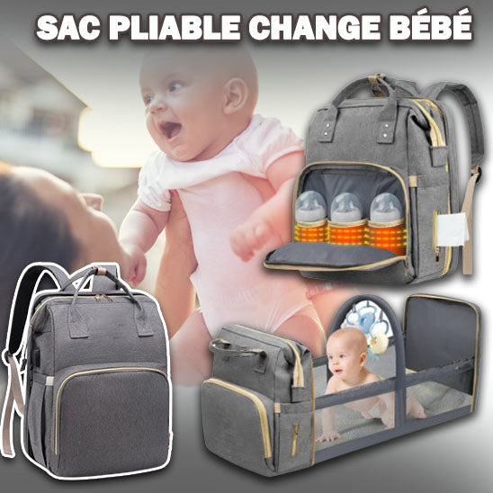 FlexiSac™| Sac pliable change bébé.