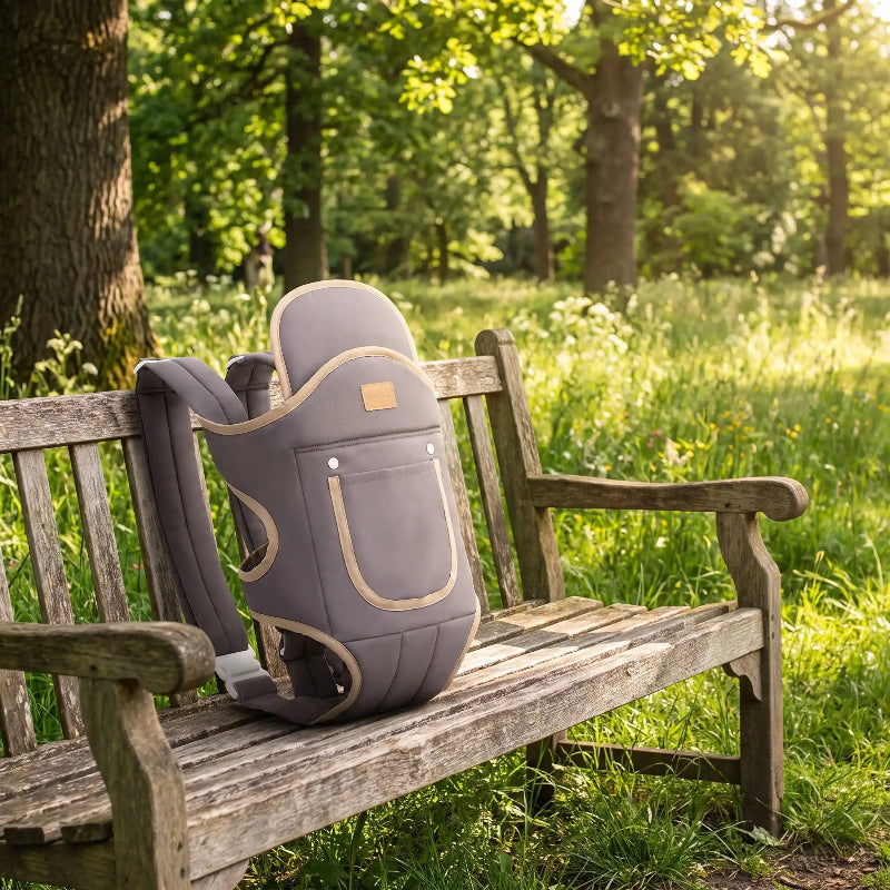 porte bébé ergonomique câlin gris