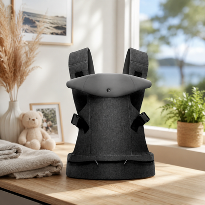 porte bébé ergonomique complicité gris foncé