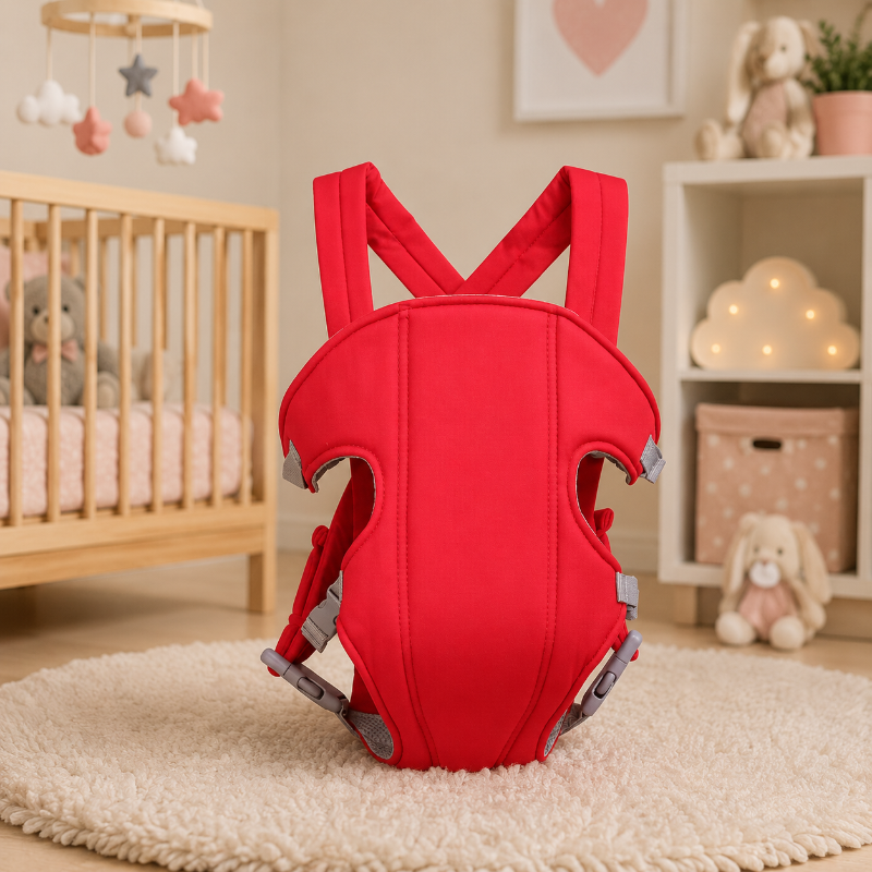 Porte bébé flexi nomade rouge