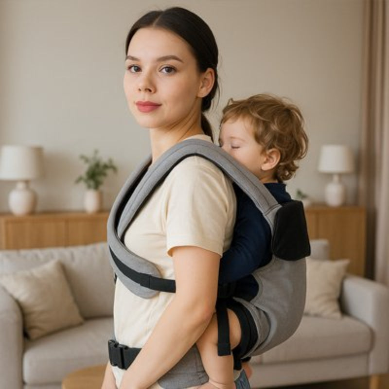 Porte bébé physiologique confort optimal bébé dort