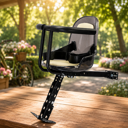 porte bébé vélo rouli doux noir