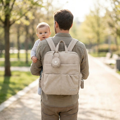 sac a langer a dos douce aventure papa avec bebe