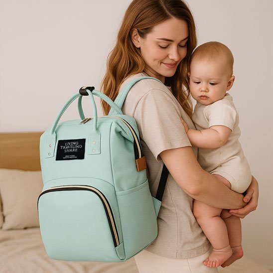 sac à langer bébé élégance maternelle colle sur maman