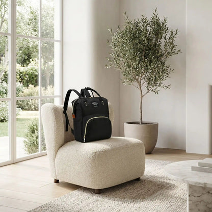 sac-à langer bébé noir élégance maternelle