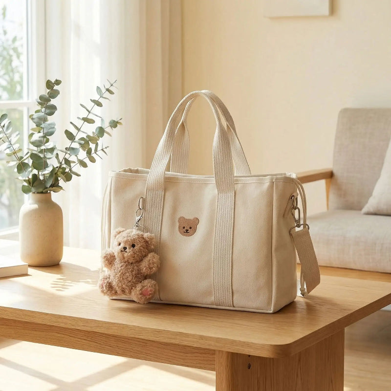 sac à langer chic et pratique blanc