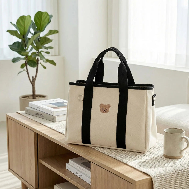 sac à langer chic et pratique noir